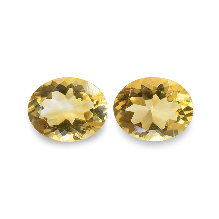 7.09 Ct.Tw. Citrine Pair from Brazil