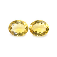 7.10 Ct.Tw. Oval Citrine Pair