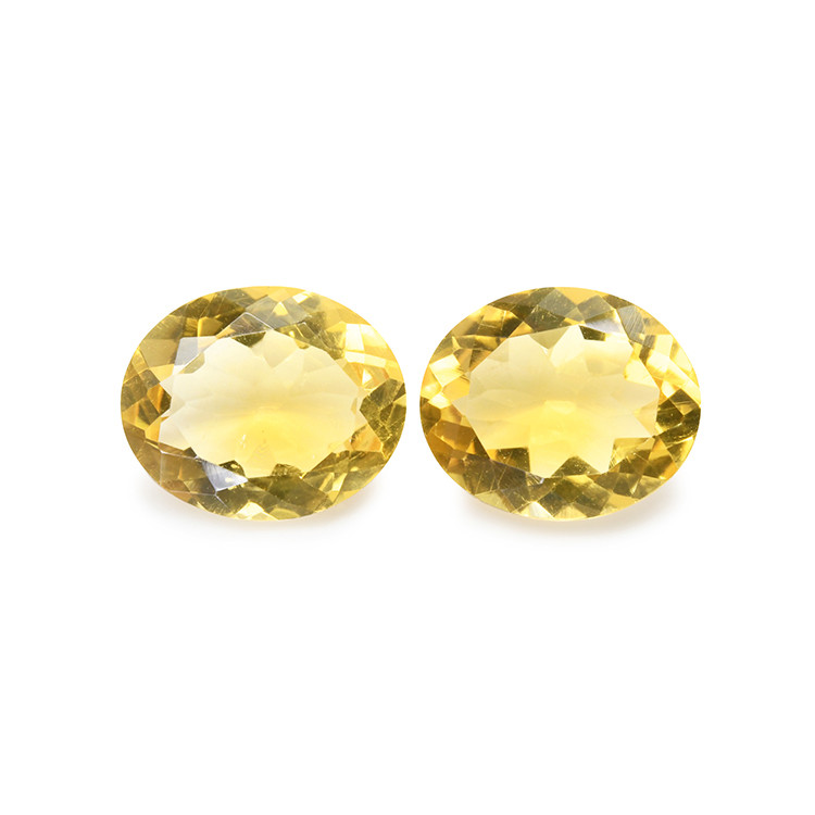 7.10 Ct.Tw. Citrine Pair from Brazil