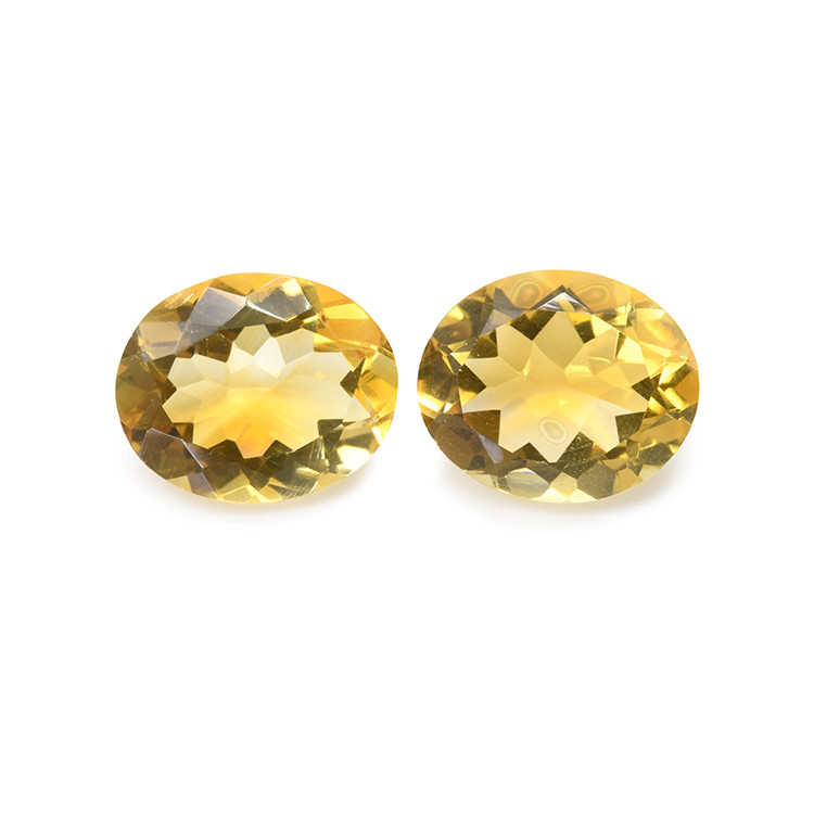 7.20 Ct.Tw. Citrine Pair from Brazil