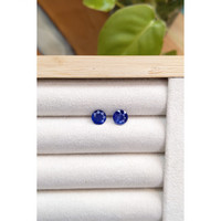 2.10&nbsp;Ct.Tw.Total Carat Weight Blue Sapphire Pair from Ceylon (Sri Lanka) Life Style