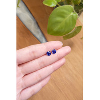 2.13&nbsp;Ct.Tw.Total Carat Weight Blue Sapphire Pair from Ceylon (Sri Lanka) Life Style