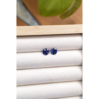 2.15&nbsp;Ct.Tw.Total Carat Weight Blue Sapphire Pair from Ceylon (Sri Lanka) Life Style