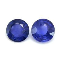 1.99&nbsp;Ct.Tw.Total Carat Weight Blue Sapphire Pair from Ceylon (Sri Lanka) Video