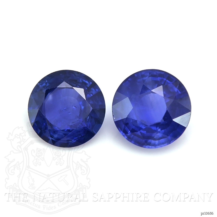 1.99 Ct.Tw. Blue Sapphire Pair from Ceylon (Sri Lanka)