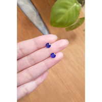 1.99&nbsp;Ct.Tw.Total Carat Weight Blue Sapphire Pair from Ceylon (Sri Lanka) Life Style