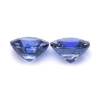 2.02&nbsp;Ct.Tw.Total Carat Weight Blue Sapphire Pair from Ceylon (Sri Lanka) Video