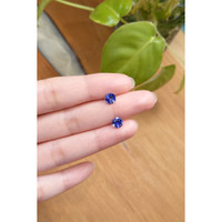 2.02&nbsp;Ct.Tw.Total Carat Weight Blue Sapphire Pair from Ceylon (Sri Lanka) Life Style