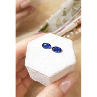 3.49&nbsp;Ct.Tw.Total Carat Weight Blue Sapphire Pair from Ceylon (Sri Lanka) Life Style