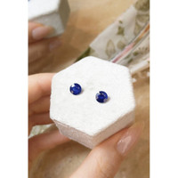 2.01&nbsp;Ct.Tw.Total Carat Weight Blue Sapphire Pair from Ceylon (Sri Lanka) Life Style