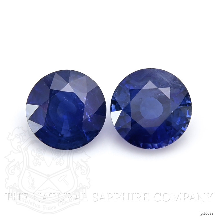 1.93 Ct.Tw. Blue Sapphire Pair from Ceylon (Sri Lanka)