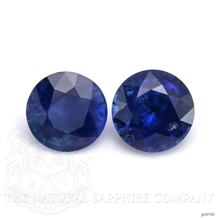 1.99 Ct.Tw. Blue Sapphire Pair from Ceylon (Sri Lanka)