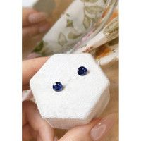 2.04&nbsp;Ct.Tw.Total Carat Weight Blue Sapphire Pair from Ceylon (Sri Lanka) Life Style