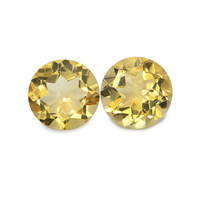 6.64 Ct.Tw.Total Carat Weight Citrine Pair from Brazil Image