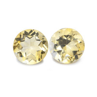 6.02 Ct.Tw. Round Citrine Pair