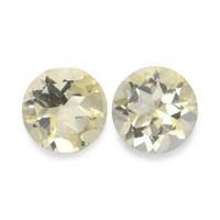 6.37 Ct.Tw.Total Carat Weight Citrine Pair from Brazil Image