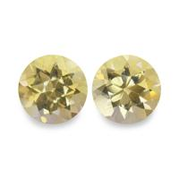 6.45 Ct.Tw.Total Carat Weight Citrine Pair from Brazil Image