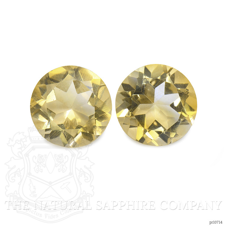 6.52 Ct.Tw. Citrine Pair from Brazil
