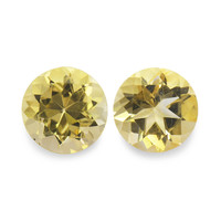 6.77 Ct.Tw. Round Citrine Pair