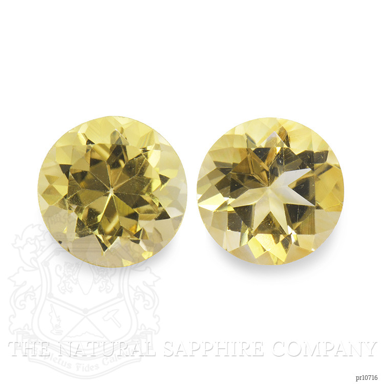 6.77 Ct.Tw. Citrine Pair from Brazil