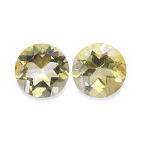 6.39 Ct.Tw.Total Carat Weight Citrine Pair from Brazil Image