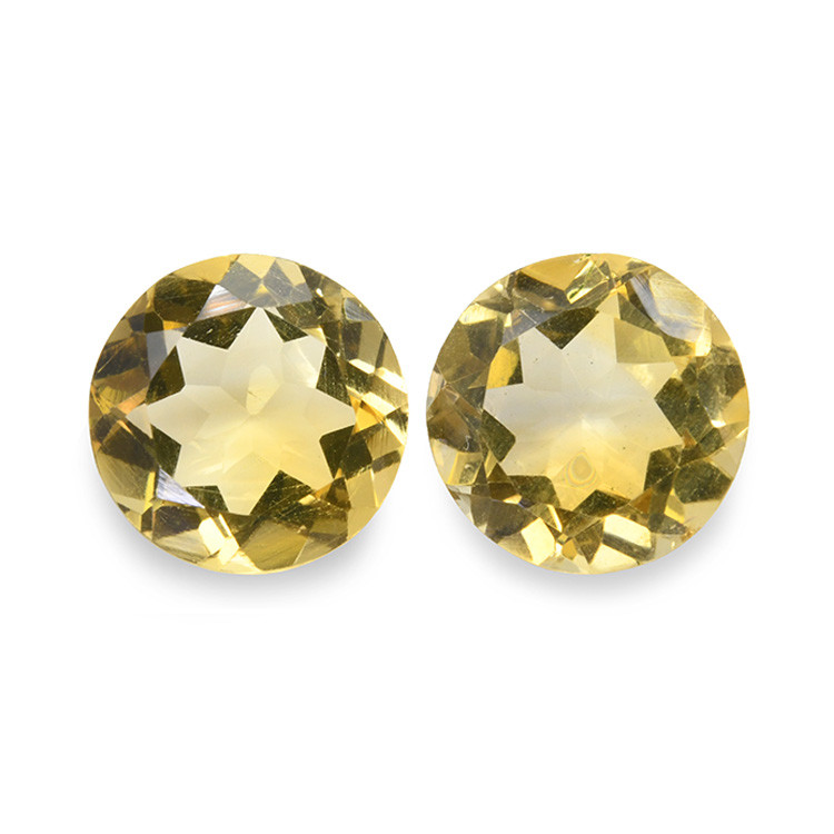 5.99 Ct.Tw. Citrine Pair from Brazil