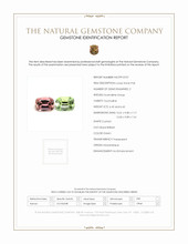 13.10&nbsp;Ct.Tw.Total Carat Weight Tourmaline Pair from Mozambique Scan Report