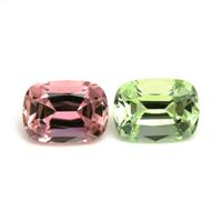 13.10 Ct.Tw.Total Carat Weight Tourmaline Pair from Mozambique Video