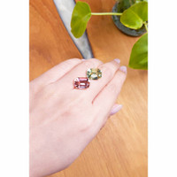 13.10 Ct.Tw.Total Carat Weight Tourmaline Pair from Mozambique Life Style