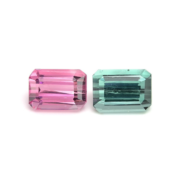 4.09 Ct.Tw. Tourmaline Pair from Mozambique