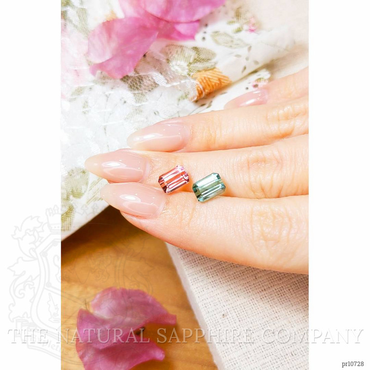 4.09 Ct.Tw. Tourmaline Pair from Mozambique