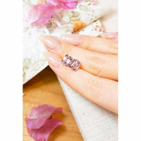 4.97 Ct.Tw.Total Carat Weight Kunzite Pair from Afghanistan Life Style