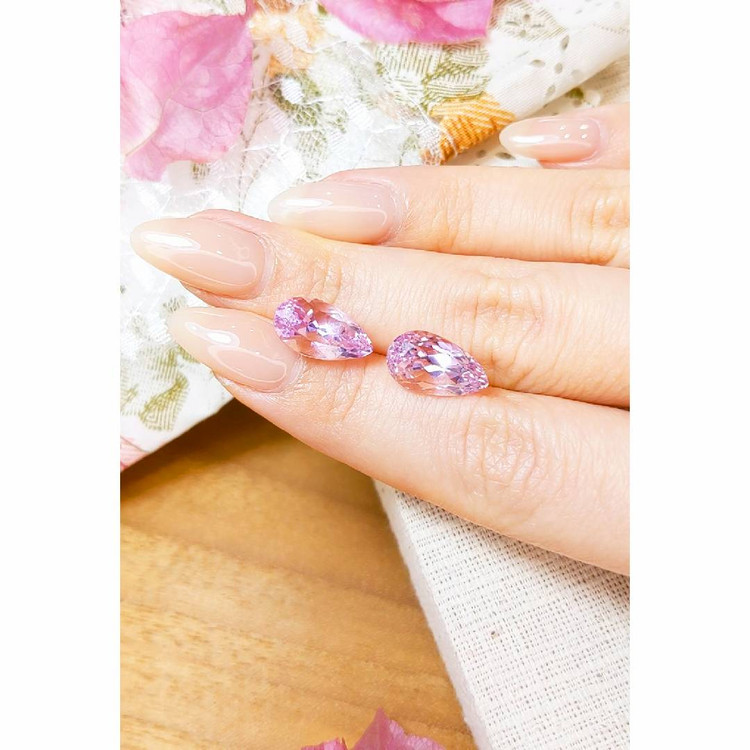 10.91 Ct.Tw. Kunzite Pair from Afghanistan