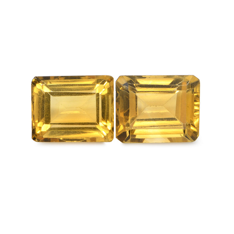 7.56 Ct.Tw. Citrine Pair from Brazil