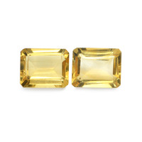 5.66 Ct.Tw.Total Carat Weight Citrine Pair from Brazil Image