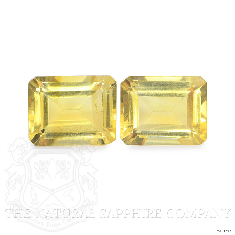 5.81 Ct.Tw. Citrine Pair from Brazil