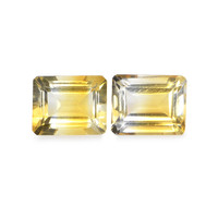 6.31 Ct.Tw.Total Carat Weight Citrine Pair from Brazil Image