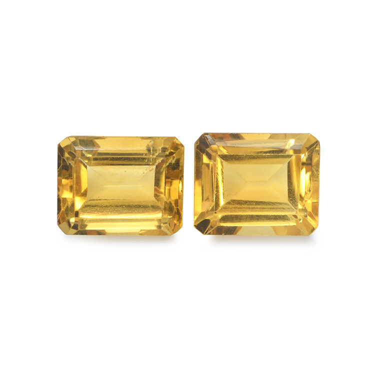 7.43 Ct.Tw. Citrine Pair from Brazil