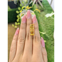 7.04 Ct.Tw.Total Carat Weight Citrine Pair from Brazil Life Style