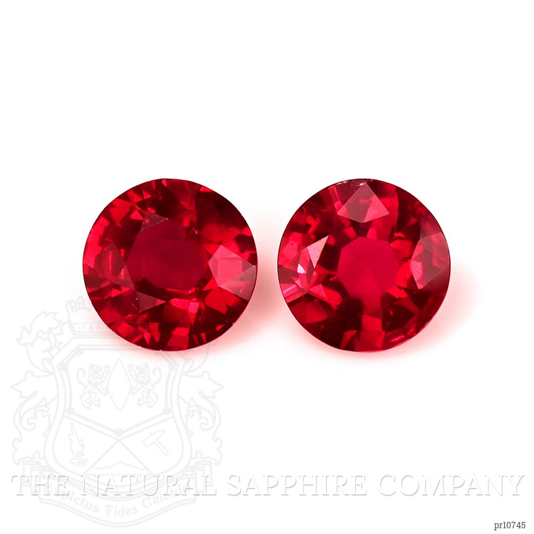 1.35 Ct.Tw. Ruby Pair from Mozambique