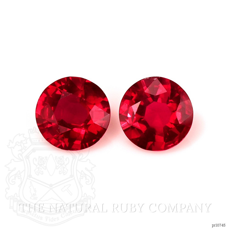 1.35 Ct.Tw. Ruby Pair from Mozambique