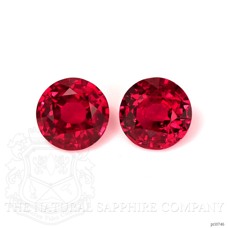 1.41 Ct.Tw. Ruby Pair from Mozambique