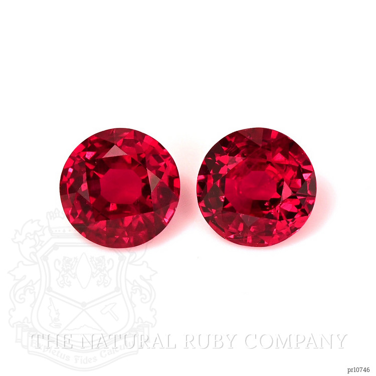 1.41 Ct.Tw. Ruby Pair from Mozambique