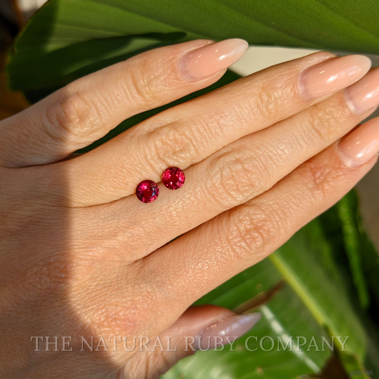 1.41 Ct.Tw. Ruby Pair from Mozambique