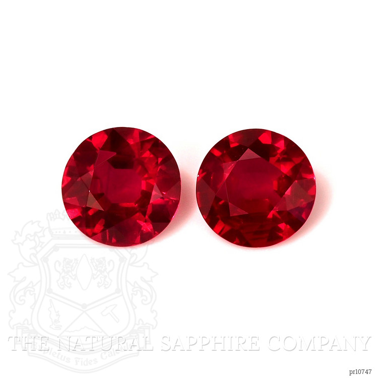 1.22 Ct.Tw. Ruby Pair from Mozambique