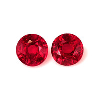 1.54 Ct.Tw.Total Carat Weight Ruby Pair from Mozambique Video