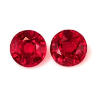 1.54 Ct.Tw.Total Carat Weight Ruby Pair from Mozambique Video