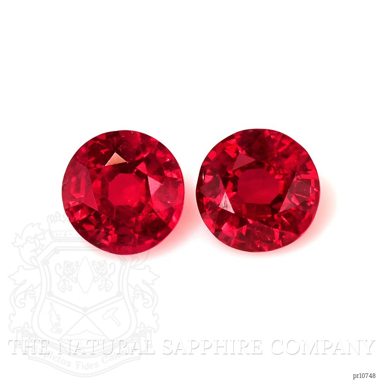 1.54 Ct.Tw. Ruby Pair from Mozambique