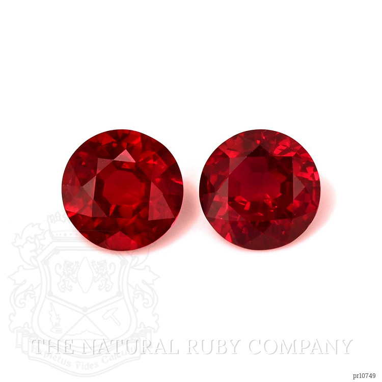 1.35 Ct.Tw. Ruby Pair from Mozambique