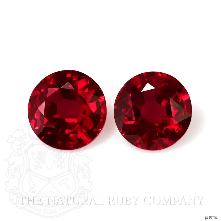 1.37 Ct.Tw. Ruby Pair from Mozambique